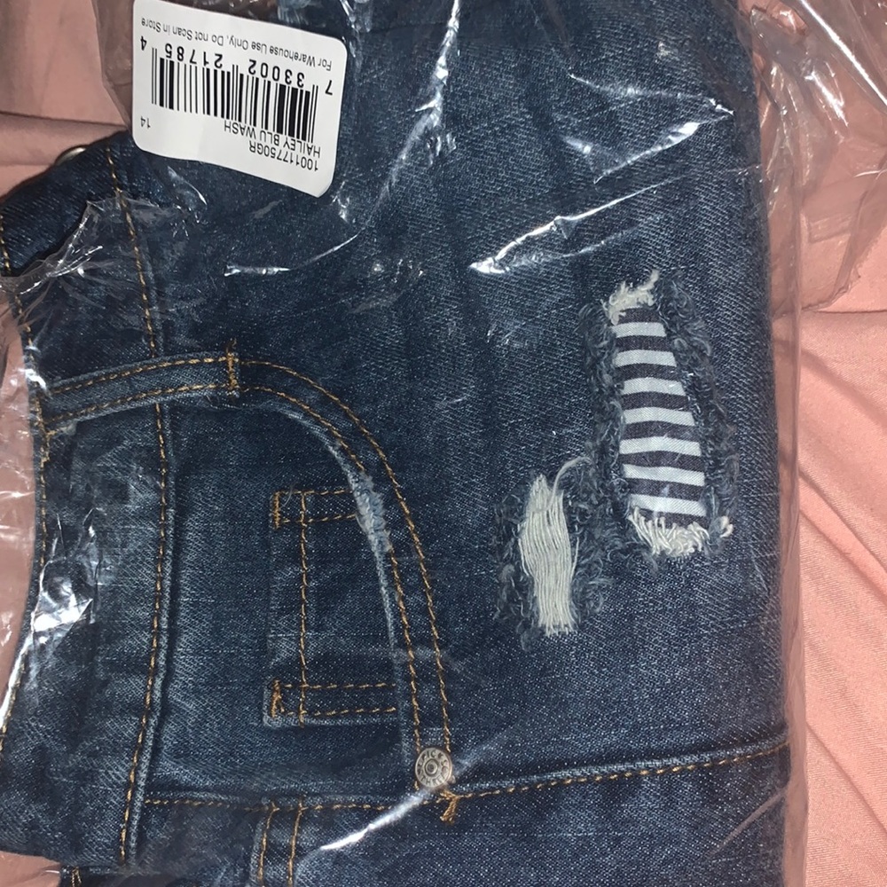 Brand new jean shorts